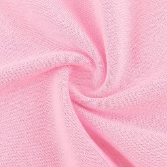 NWT New Spring & Gege Pink Soft Knit Pullover Hoodie Sweatshirt Youth Size Large - Picture 5 of 5